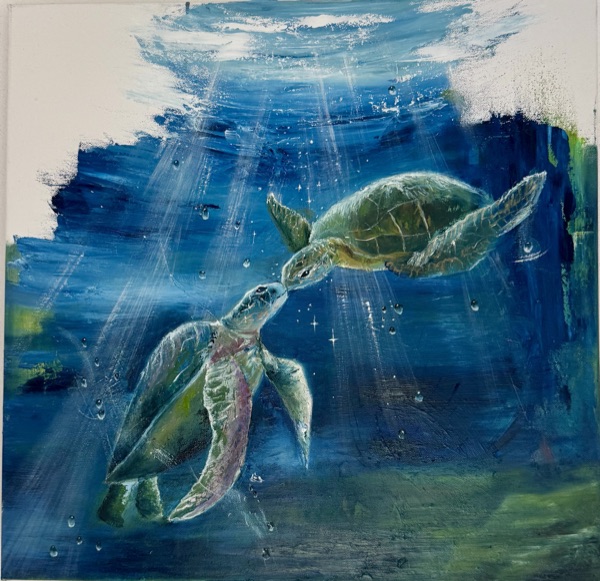 Counterpoint, oil painting by Jane Stark.